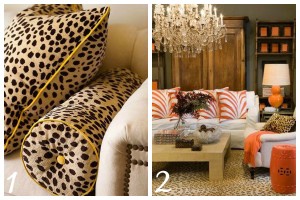 Decorating with Animal Prints: Pillows