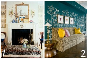 Decorating with Animal Prints: Living Rooms