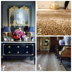 Decorating with Animal Prints: Rugs