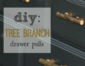 How to Make DIY Furniture Handles from Tree Branches