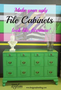 Design Asylum Blog | DIY File Cabinet Makeover