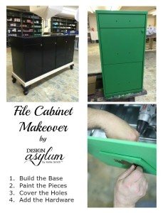 Design Asylum Blog | DIY: File Cabinet into Furniture