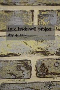 Faux brick walls | Design Asylum Blog