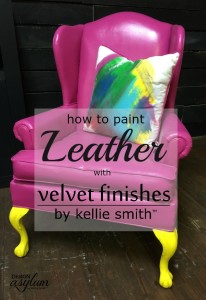 How to Paint Leather | Design Asylum Blog