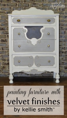 Painting furniture with Velvet Finishes is so easy! - Design Asylum ...