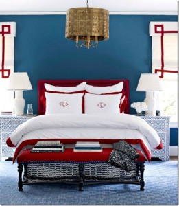 7 Rooms that Rock Red, White and Blue
