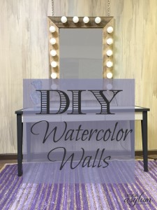DIY: Watercolor Walls