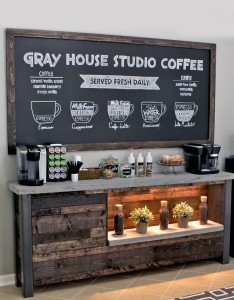 It's National Coffee Day! Check out these awesome home coffee stations.