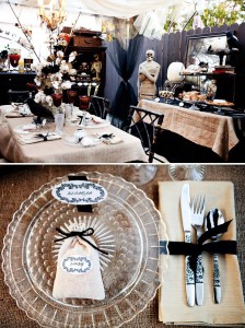 If I was going to host a Halloween dinner party I would find my table setting inspirations from these 13 fabulous Halloween Table Settings!