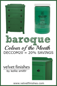Paint it Baroque with Velvet Finishes December Colour of the Month