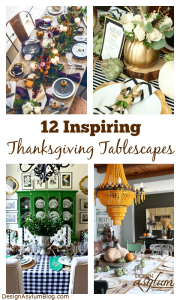 From rustic to fancy there is something here that will strike your eye! Here are 12 Inspiring Thanksgiving Tablescapes