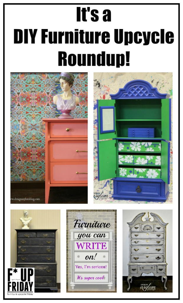 It's a DIY Furniture Upcycle Roundup Design Asylum Blog by Kellie Smith