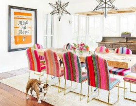 How to Rock Mismatched Dining Chairs