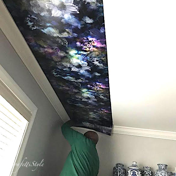 How To Hang Wallpaper On The Ceiling : Ceiling Mural Wallpaper