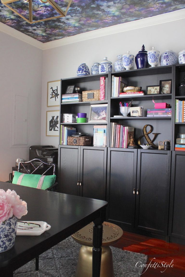 How to Hang Wallpaper on a Ceiling Design Asylum Blog by Kellie Smith