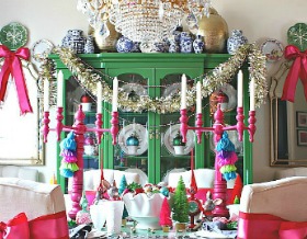 Colorful Christmas Decor Ideas