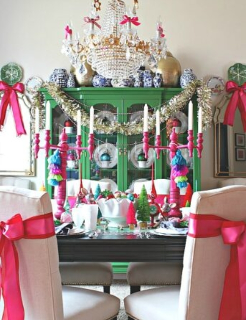 These colorful Christmas decor ideas are anything but traditional red and green. Get inspired with these colorful christmas decor ideas that anyone can achieve!