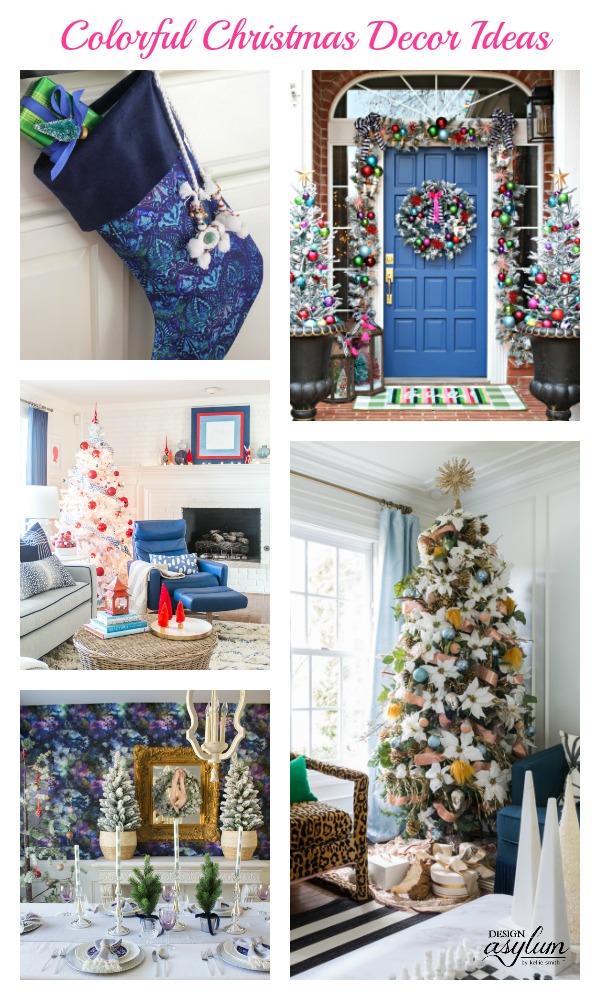 These colorful Christmas decor ideas are anything but traditional red and green. Get inspired with these colorful christmas decor ideas that anyone can achieve!